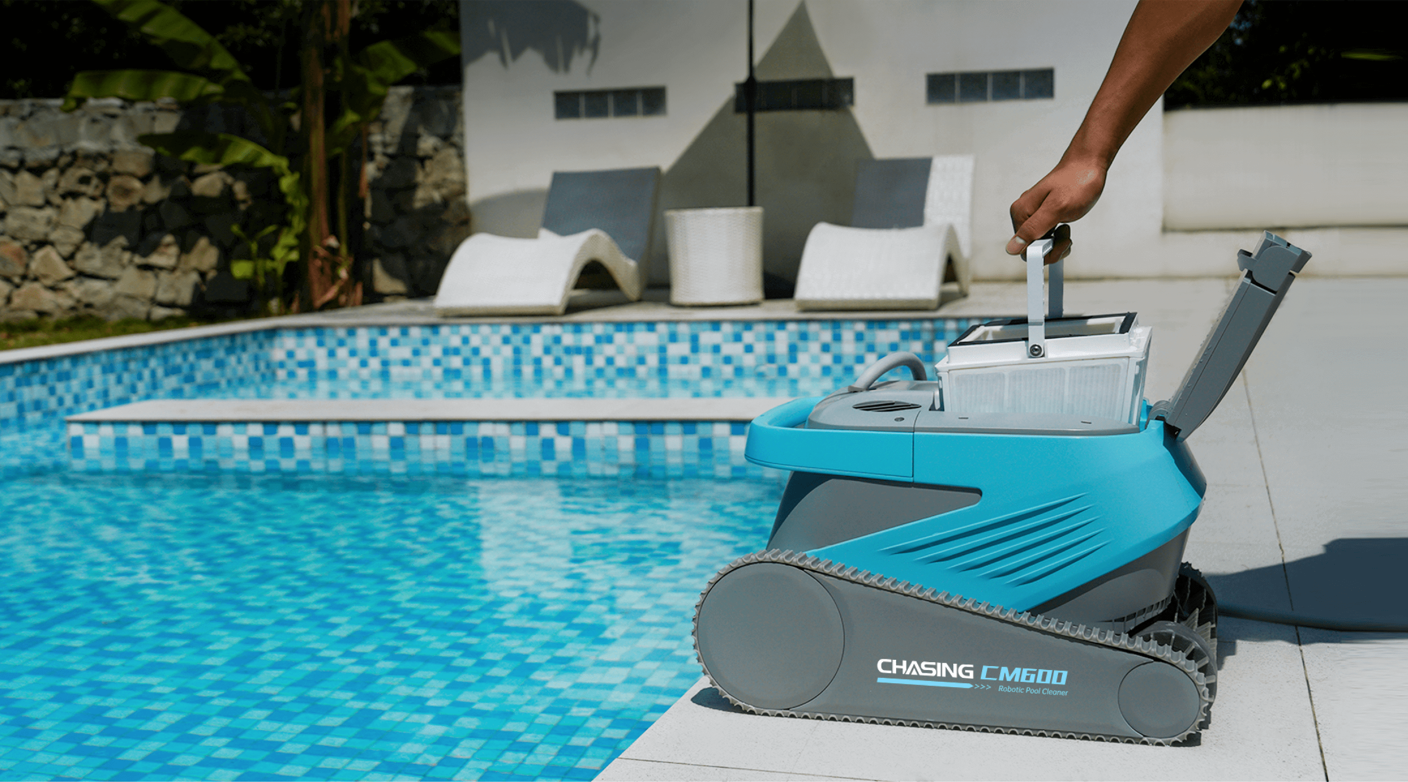 CHASING CM600 - 6L Large Canister, Detachable Superfine Filer Guarantees an Accurate Filtering