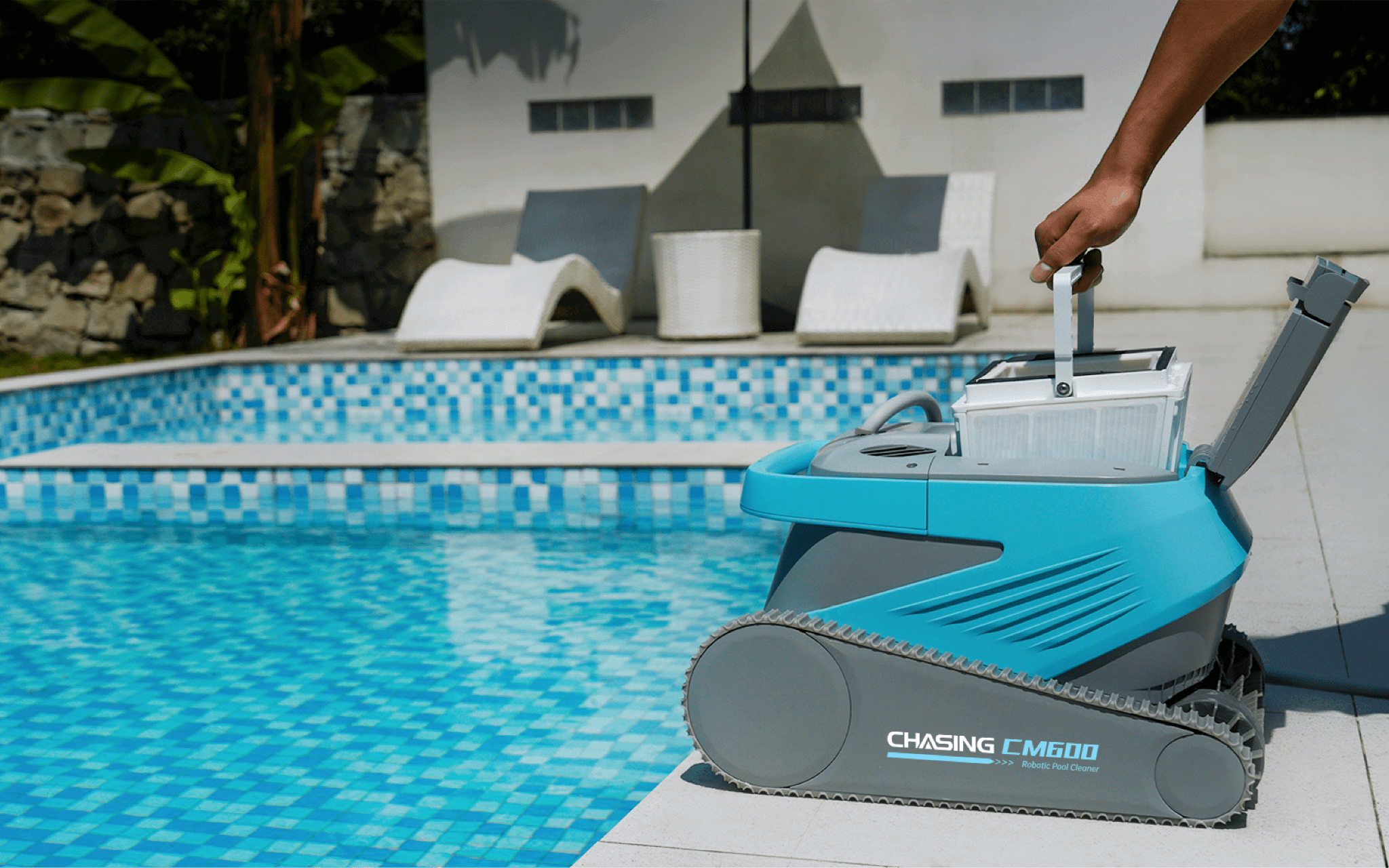 CHASING CM600 - 6L Large Canister, Detachable Superfine Filer Guarantees an Accurate Filtering