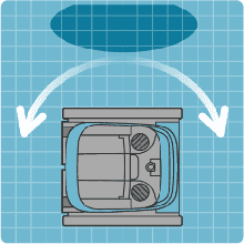 À LA CHAQUE DU CM600 - La technologie CHASING S-Clean dispose d'un système de planification de chemin intelligent permettant un nettoyage complet - 2