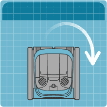À LA CHAQUE DU CM600 - La technologie CHASING S-Clean dispose d'un système de planification de chemin intelligent permettant un nettoyage complet - 1